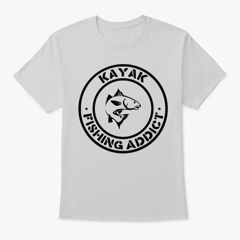 Kayak Fishing Addict Logo T